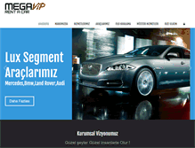 Tablet Screenshot of mega16rentacar.com